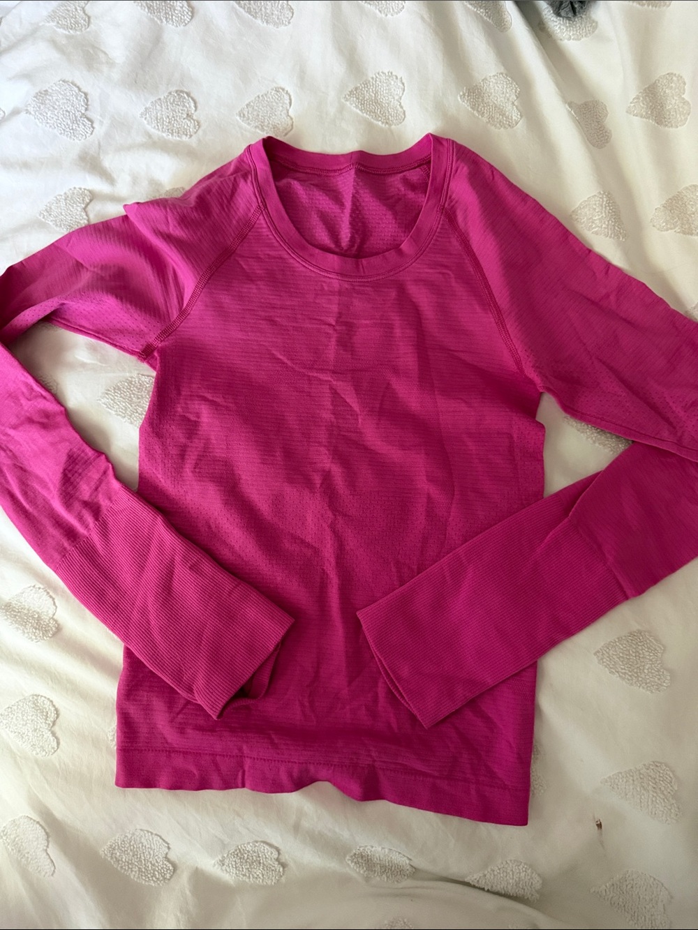 Swiftly Tech Long Sleeve in Pink Flare